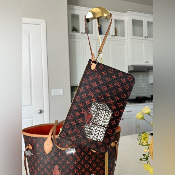 Louis Vuitton Catogram Neverfull MM - Picture 2 of 16